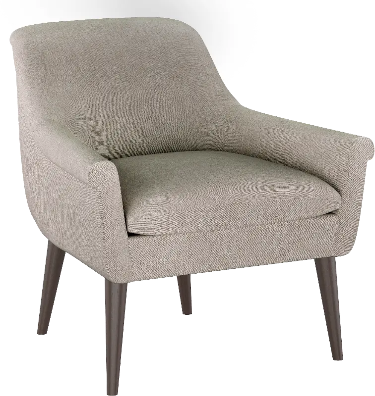 Charlotte Feather Gray Accent Chair - Skyline Furniture