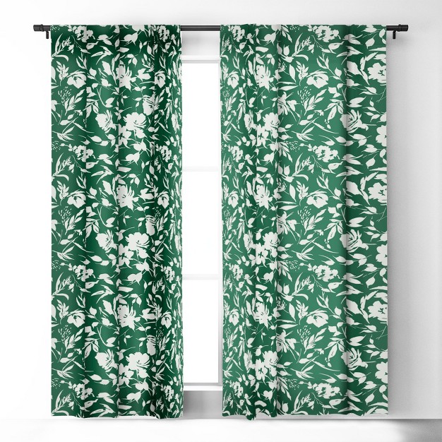 1pc Blackout Window Curtain Panel Deny Designs