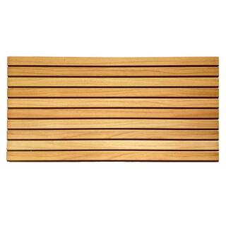 Dundee Deco Falkirk Uffcott III 1 in x 39.4 in. x 19.7 in. Light Brown Faux Wood Styrofoam 3D Decorative Wall Panel (10-Pack) UFHDAL101-10