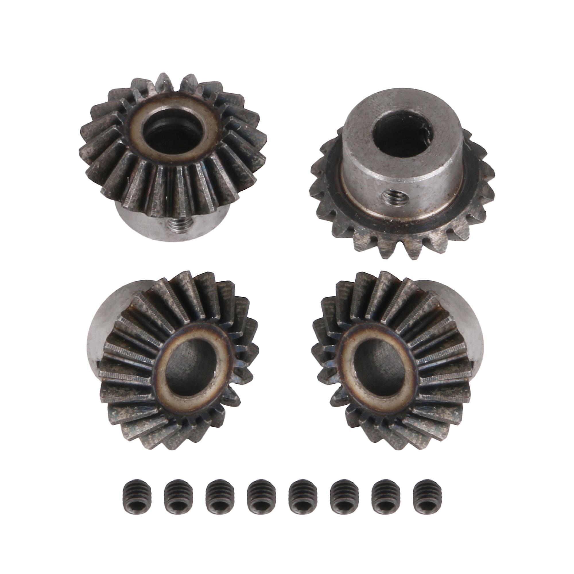 4PCS 31.6x22mm Tapered Bevel Gear Wheel Industrial Accessories 45 Steel