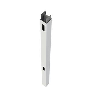 Barrette Outdoor Living 5 in. x 5 in. x 106 in. Aluminum Insert Fence Post Insert 73003463