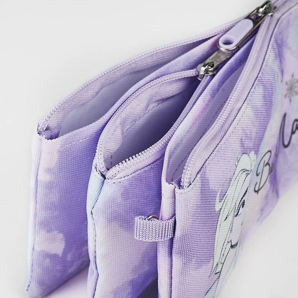 School Case Frozen Be Magic Lilac (11，5 x 2 x 22，5 cm)
