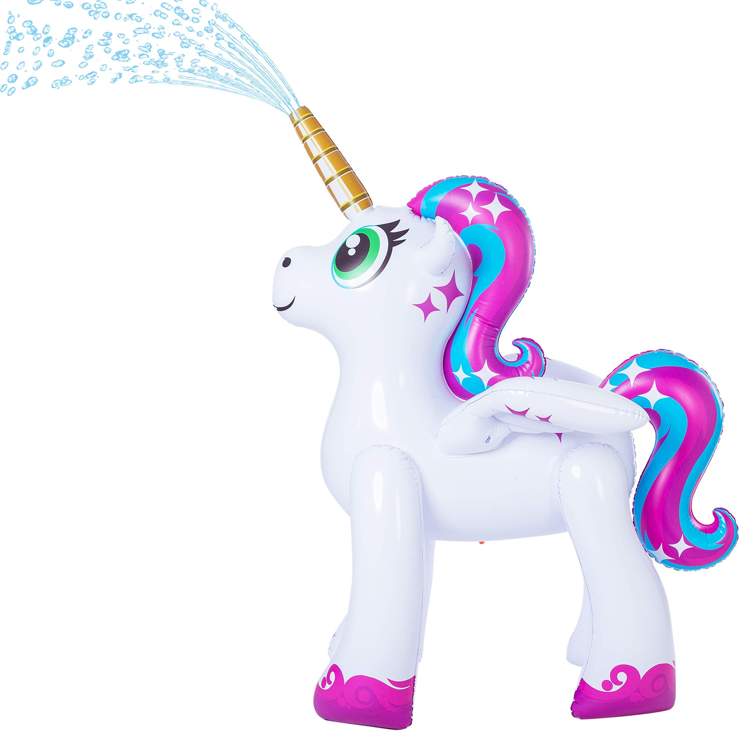 Clearance - Inflatable Rainbow Unicorn Yard Sprinkler