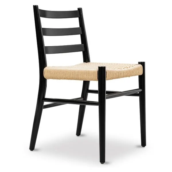 Poly and Bark Ray Dining Chair 2.0 (Set of 2) - Solid Wood Frame