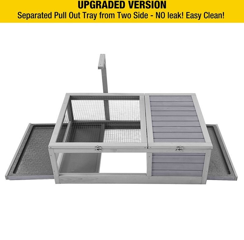 Aivituvin Wooden Tortoise and Reptile Habitat Cage