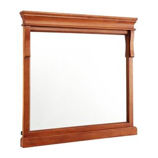 Home Decorators Collection 36 in. W x 32 in. H Framed Rectangular Bathroom Vanity Mirror in Warm Cinnamon NACM3632