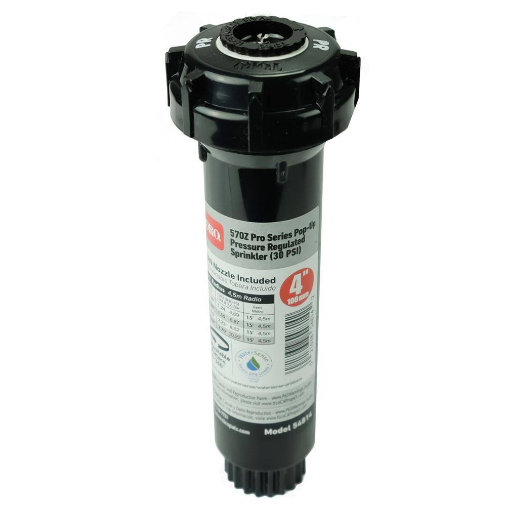 Toro 570Z Pro 4 in. VAN 0 - 360 Pop-Up Pressure-Regulated Sprinkler 54814