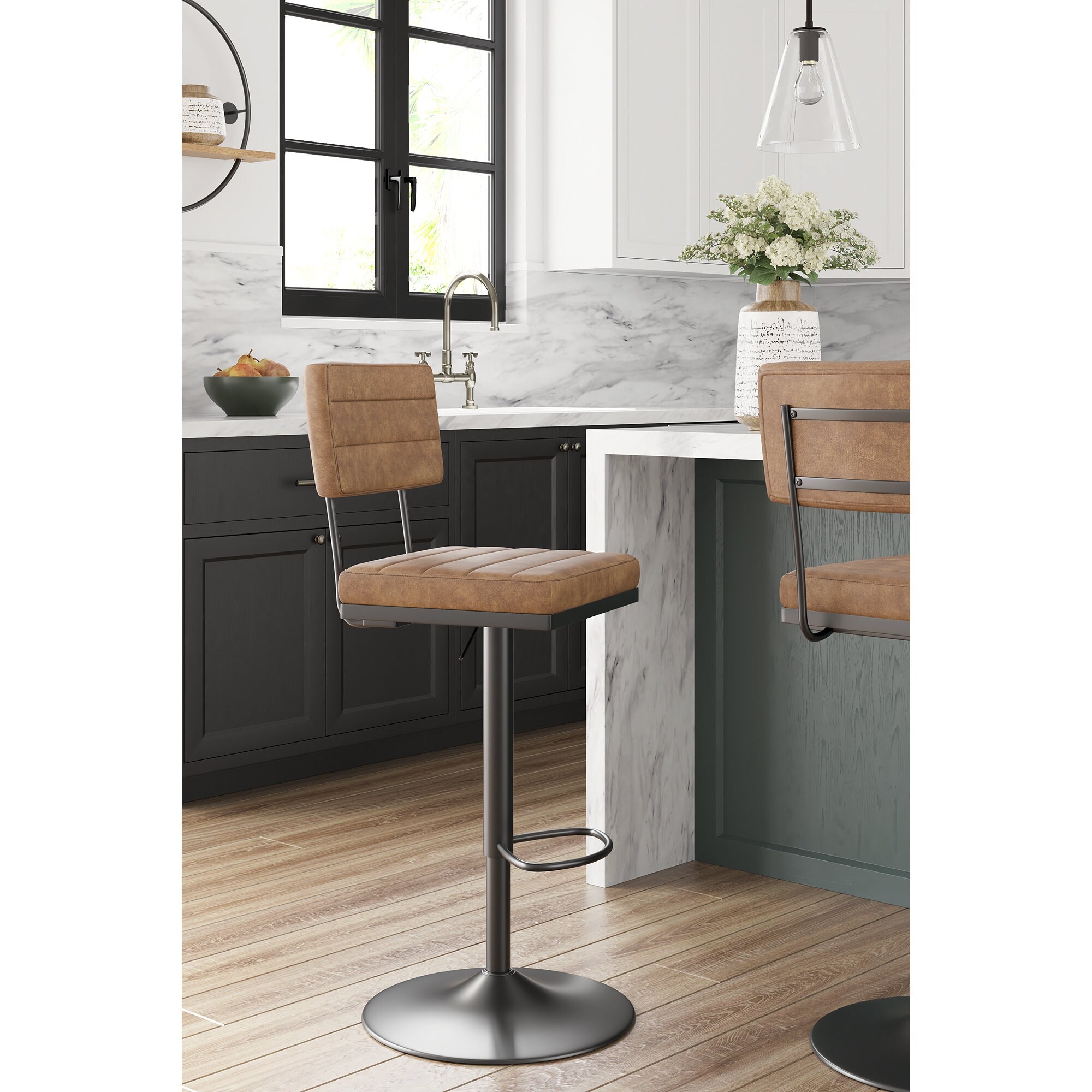 Ashley Furniture Strumford Swivel Barstool (Set of 2) - 18