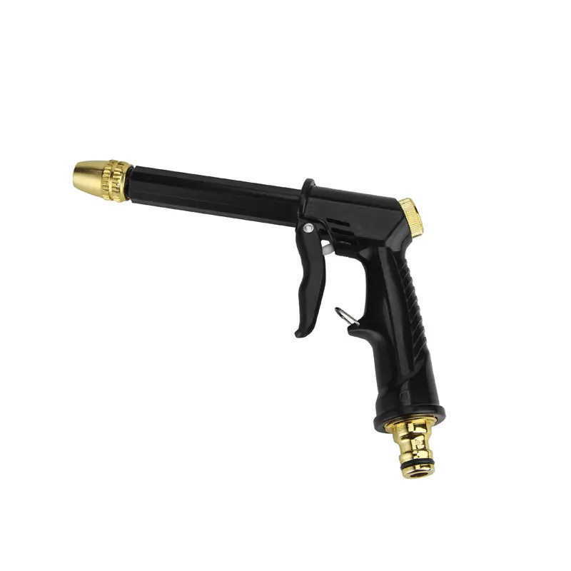 High Quality Comfortable Grip High Pressure Hose Handheld Adjustable Spray Gun Nozzle Garden Supplies