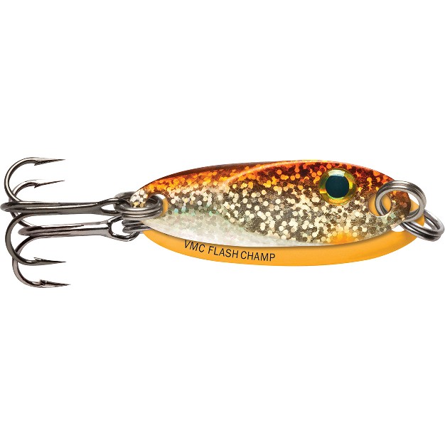 Vmc 1 32 Oz Flash Champ Spoon Fishing Lure Gold Shiner