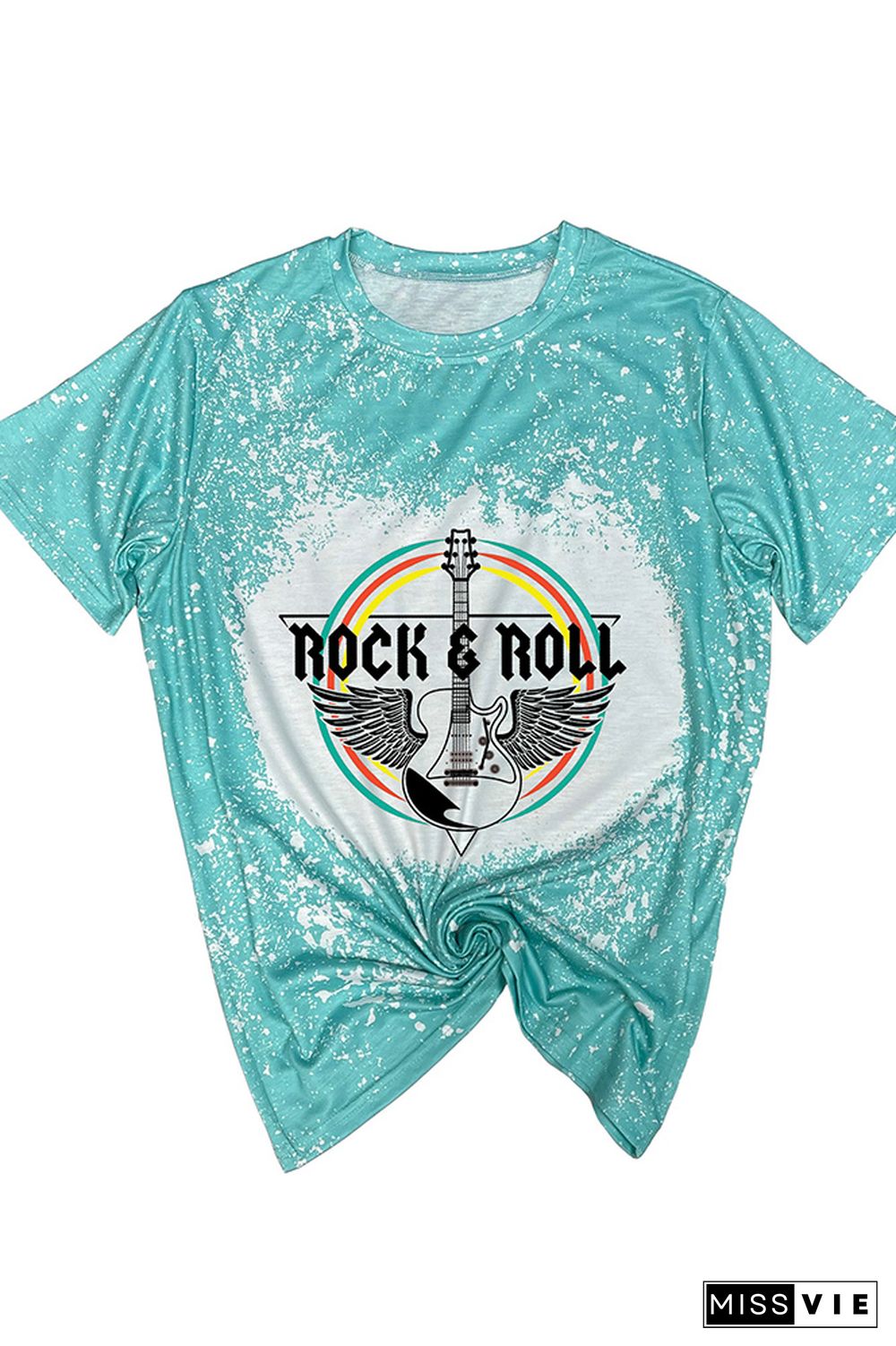 Vintage Style Rock and Roll Graphic Tee