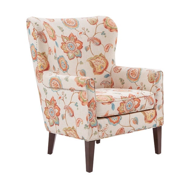 Madison Park Halford Accent Wingback Chair