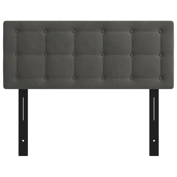 vidaXL Headboard Dark/Light Gray 39.4