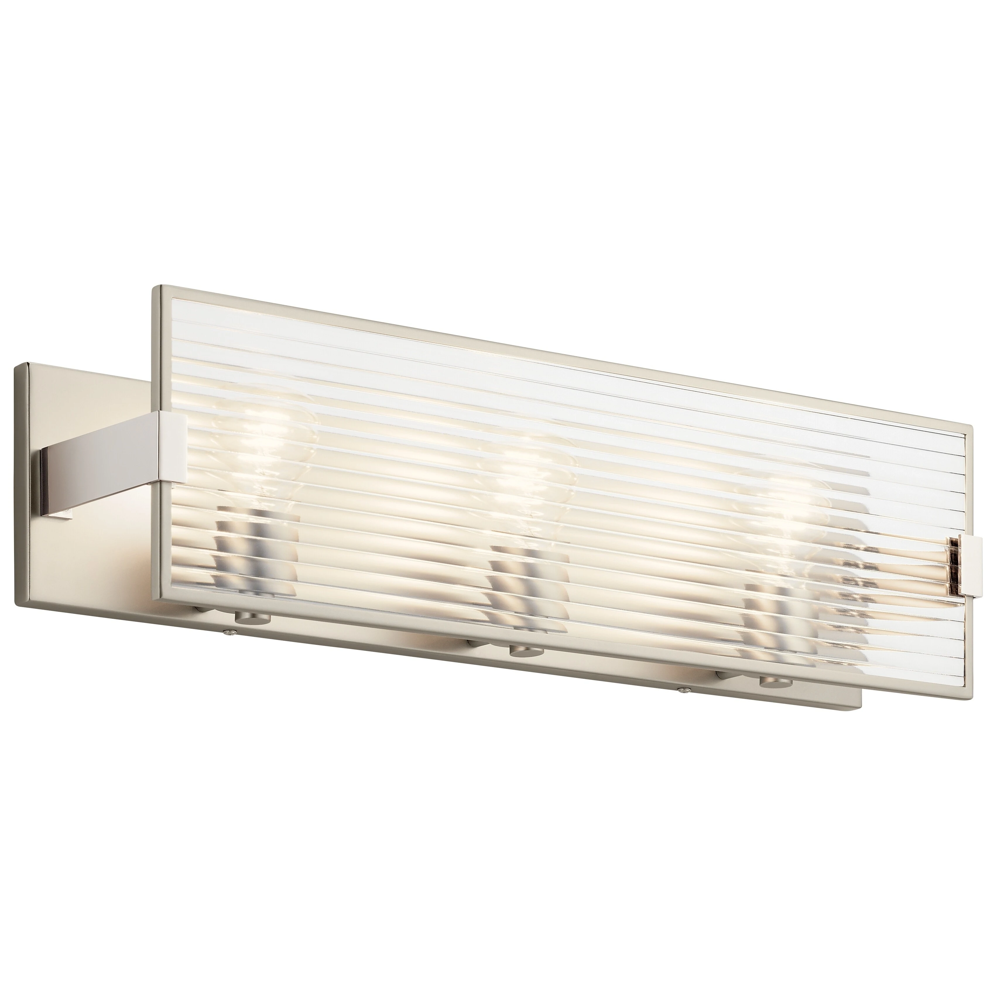 Kichler Lighting Logan 3-Light Vanity Light Satin Nickel