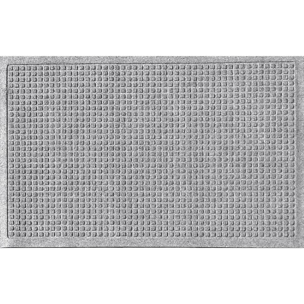 Waterhog 2 x27 x3 x27 Medium Solid Doormat Gray