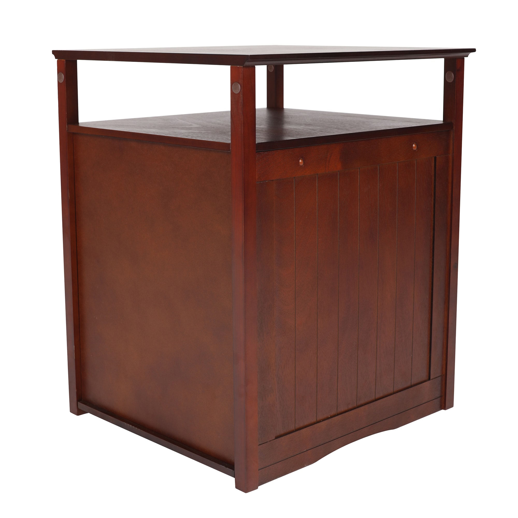 Zoovilla Cat Washroom-Night Stand  Pet House in Walnut