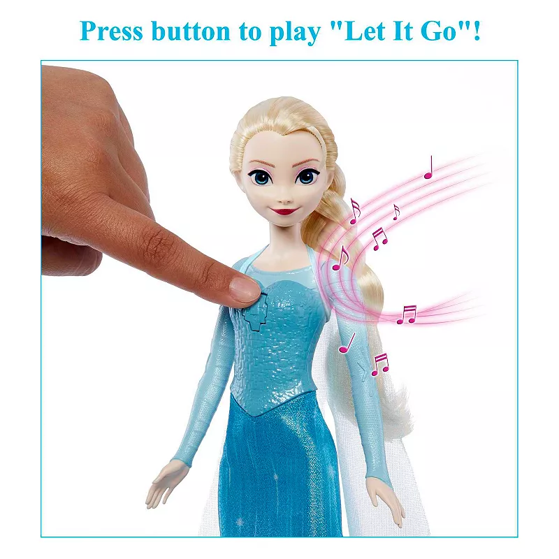 Disney Frozen Singing Elsa Doll by Mattel