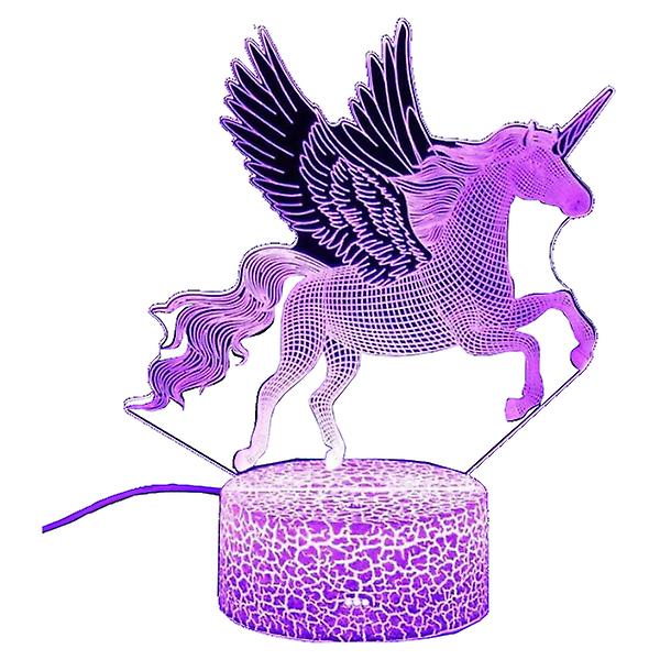 Lighting Colourful Unicorn Night For Kids Dimmable Led Nightlight Bedside Lamp