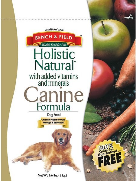 Bench and Field Holistic Natural Formula Dry Dog Food