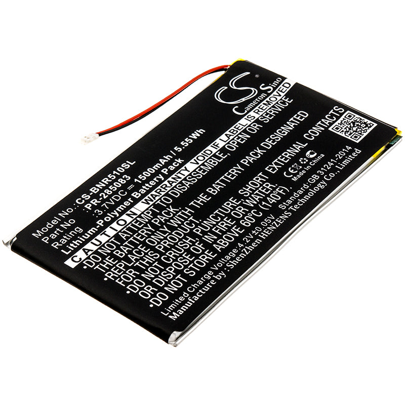 Barnes amp Noble BNRV510 Nook Glowlight Plus 2015 Replacement Battery BatteryClerkcom eReader