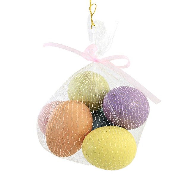 Easter Pastel Rainbow Eggs Set 6 Gold Speckled Bethany Lowe Designs Inc Decorative Accent Sets