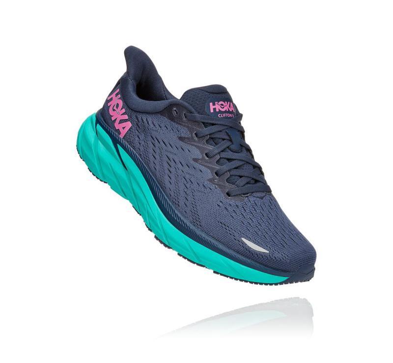 Women's Clifton 8 OUTER SPACE / ATLANTIS