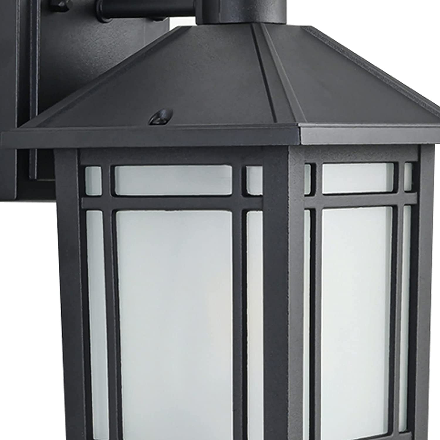 Miumaeov Outdoor Wall Lantern Dusk Dawn Exterior Patio Lamp Fixtures Porch Light Sconce