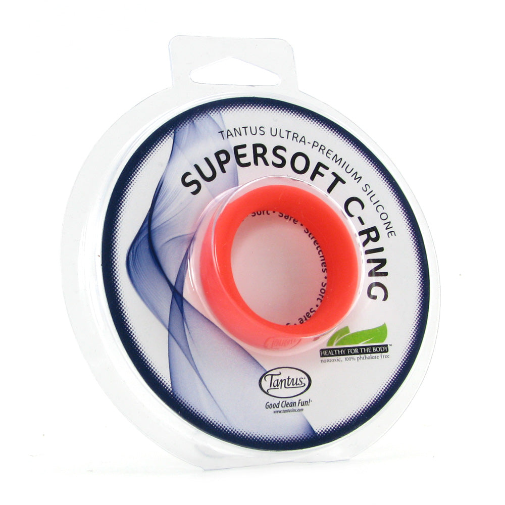 Supersoft C-Ring in Red