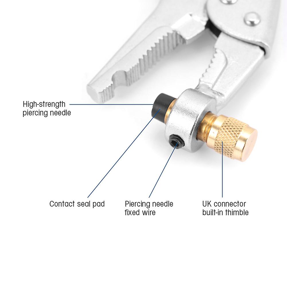 Air Conditioner Refrigerant Recovery Refrigeration Tube Locking Plier