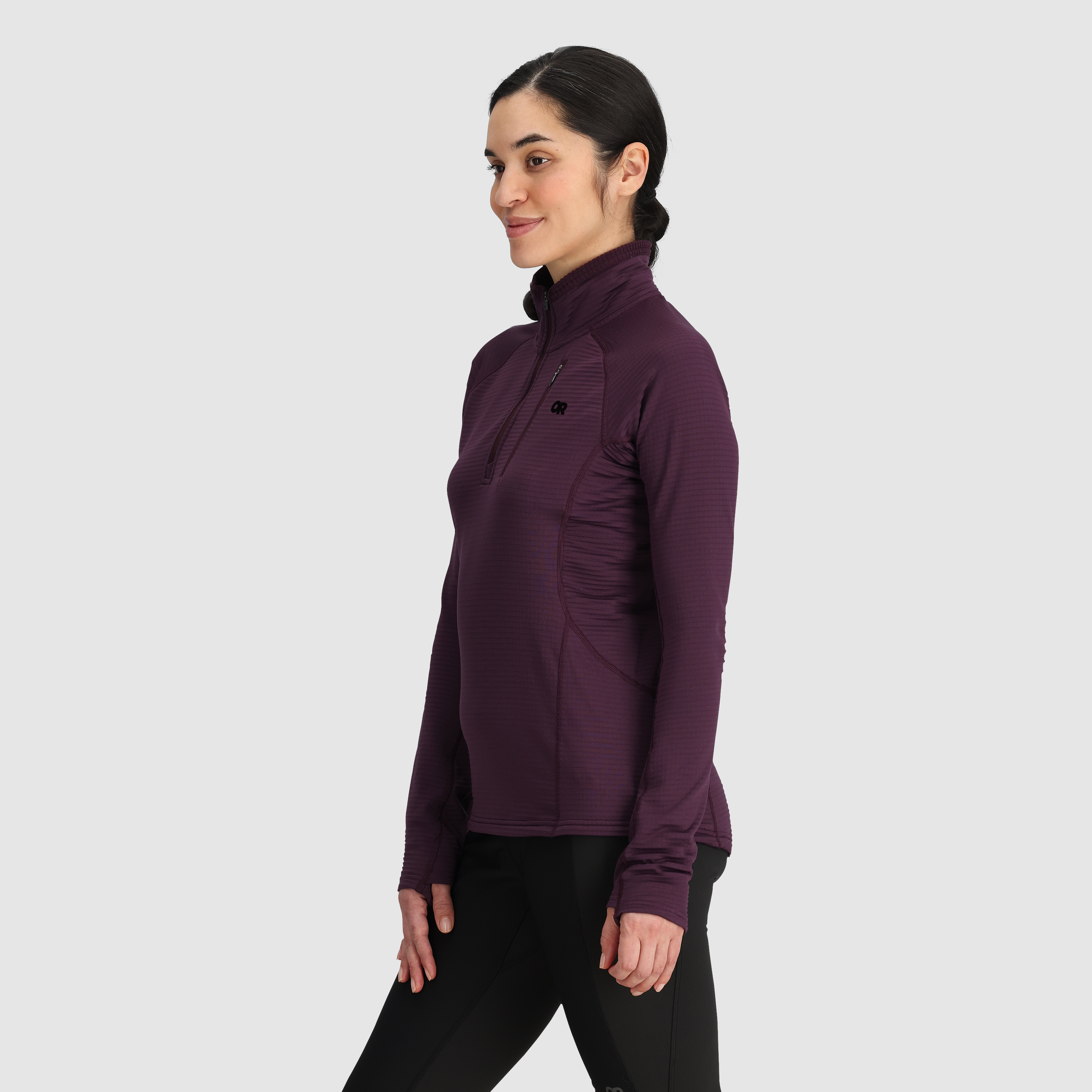 Women's Vigor Grid Fleece Quarter Zip