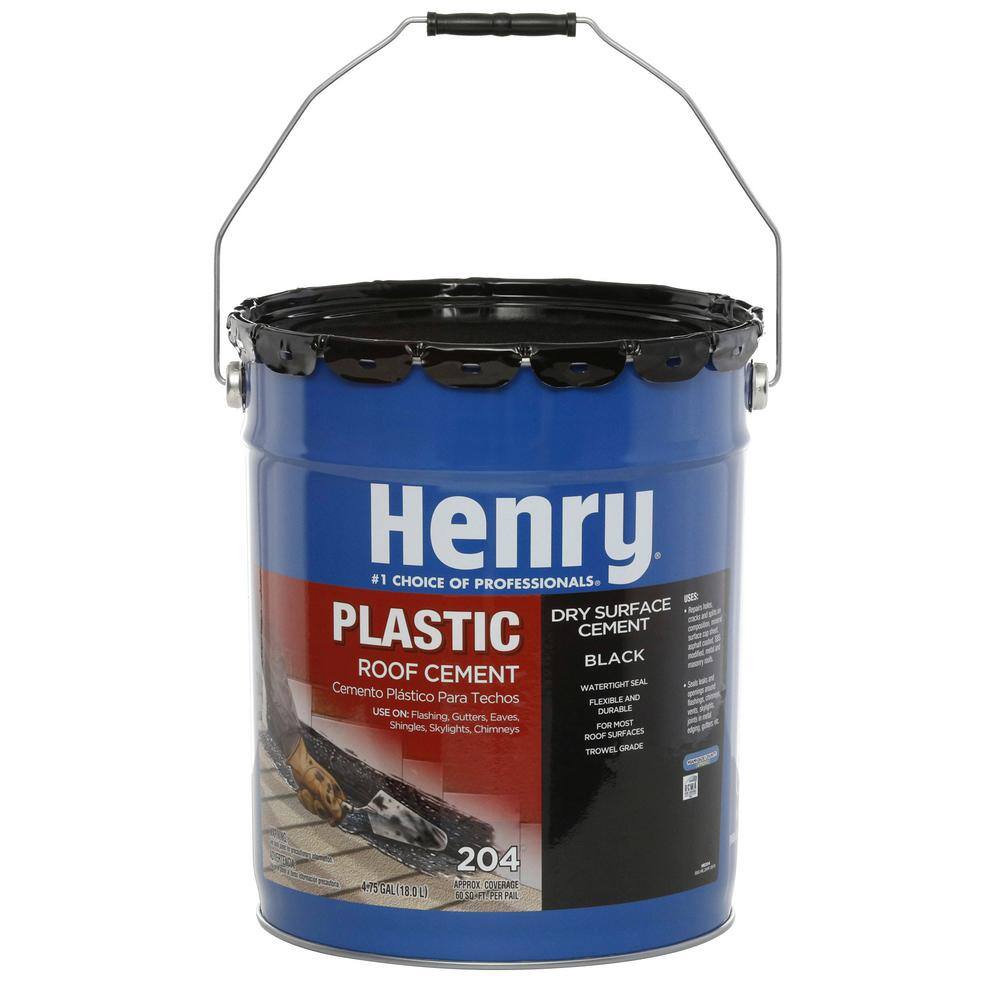 Henry 204 Plastic Roof Cement 4.75 gal. HE204571