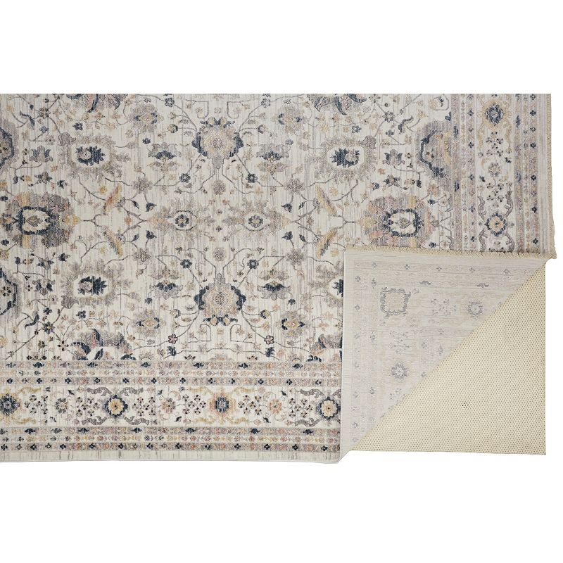 Weave and Wander Dunlap Geometric Floral Rug