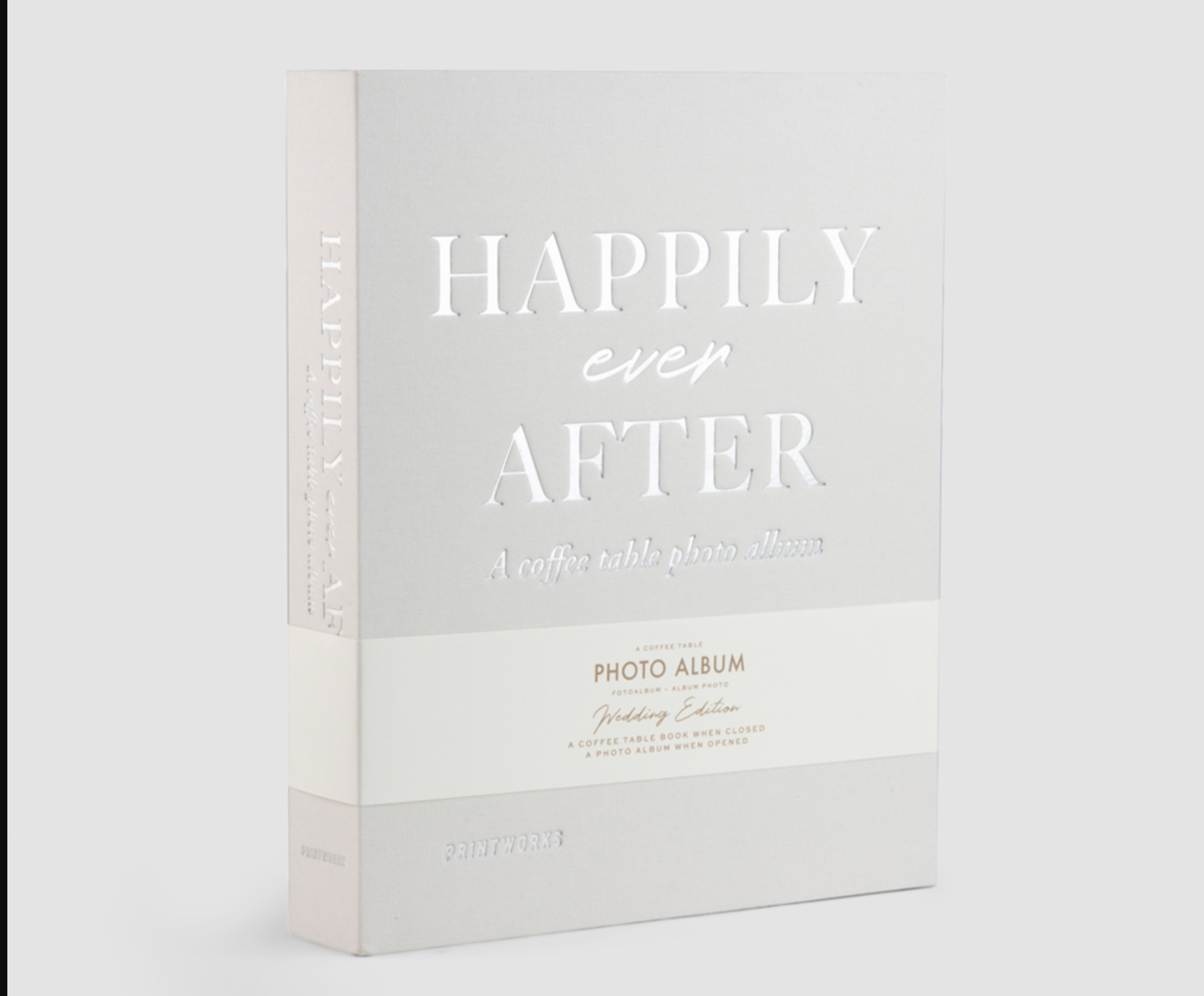 Wedding Photo Album - Happily Ever After