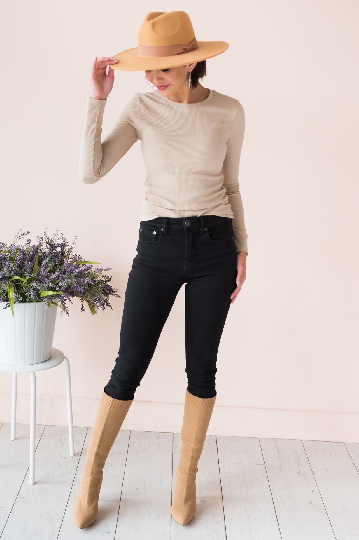 Warm Embrace Modest Thermal Top