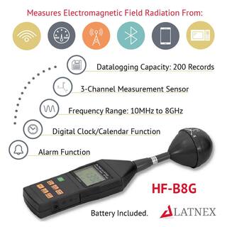 LATNEX HF-B8G Professional High Frequency and RF Meter HF-B8G