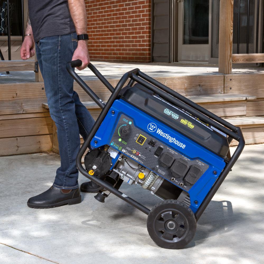 Westinghouse Dual Fuel Portable Generator with CO Sensor ;