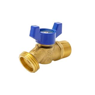 Everbilt 12 in. Brass MIP Hose Bibb Valve 102-353EB