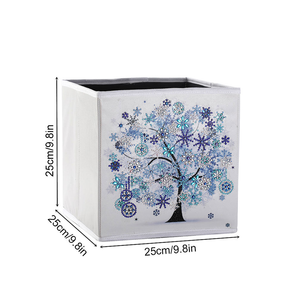 TureClos Diamond Painting Foldable Storage Box Collapsible Cube DIY Folding Organizer Basket