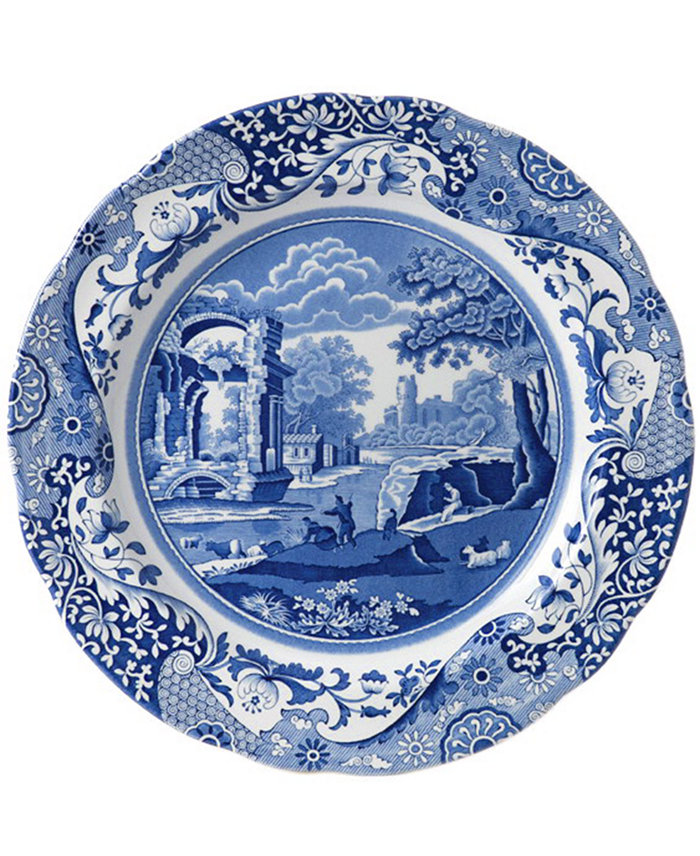 Spode Blue Italian Salad Plate Set of 4