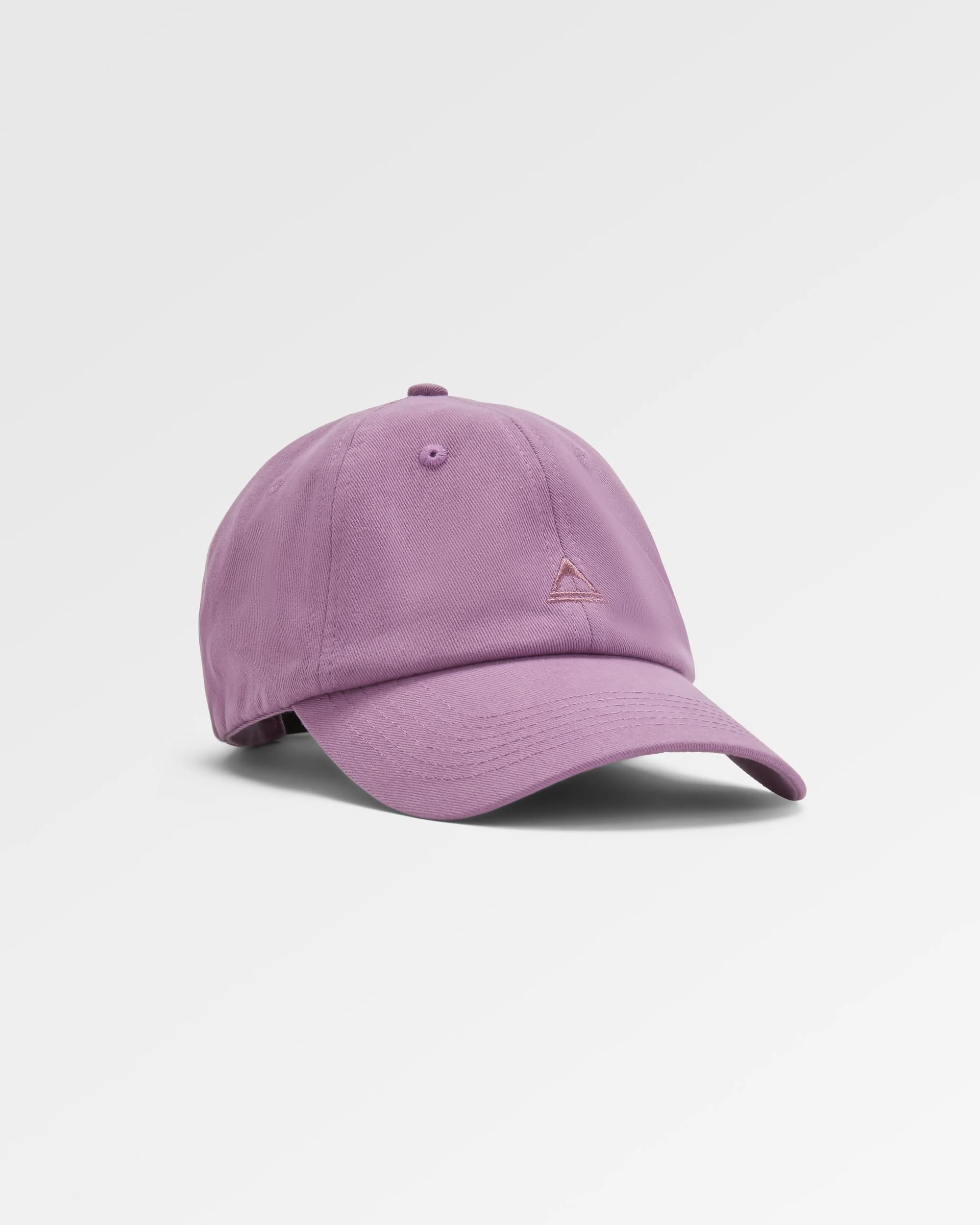 Classic Recycled Cotton 6 Panel Cap - Grape