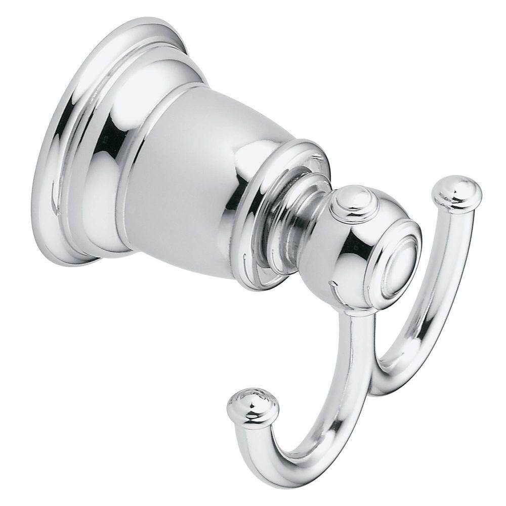 MOEN Kingsley Double Robe Hook in Chrome YB5403CH