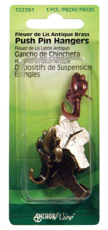 PUSH PIN FLEUR DE LIS AB