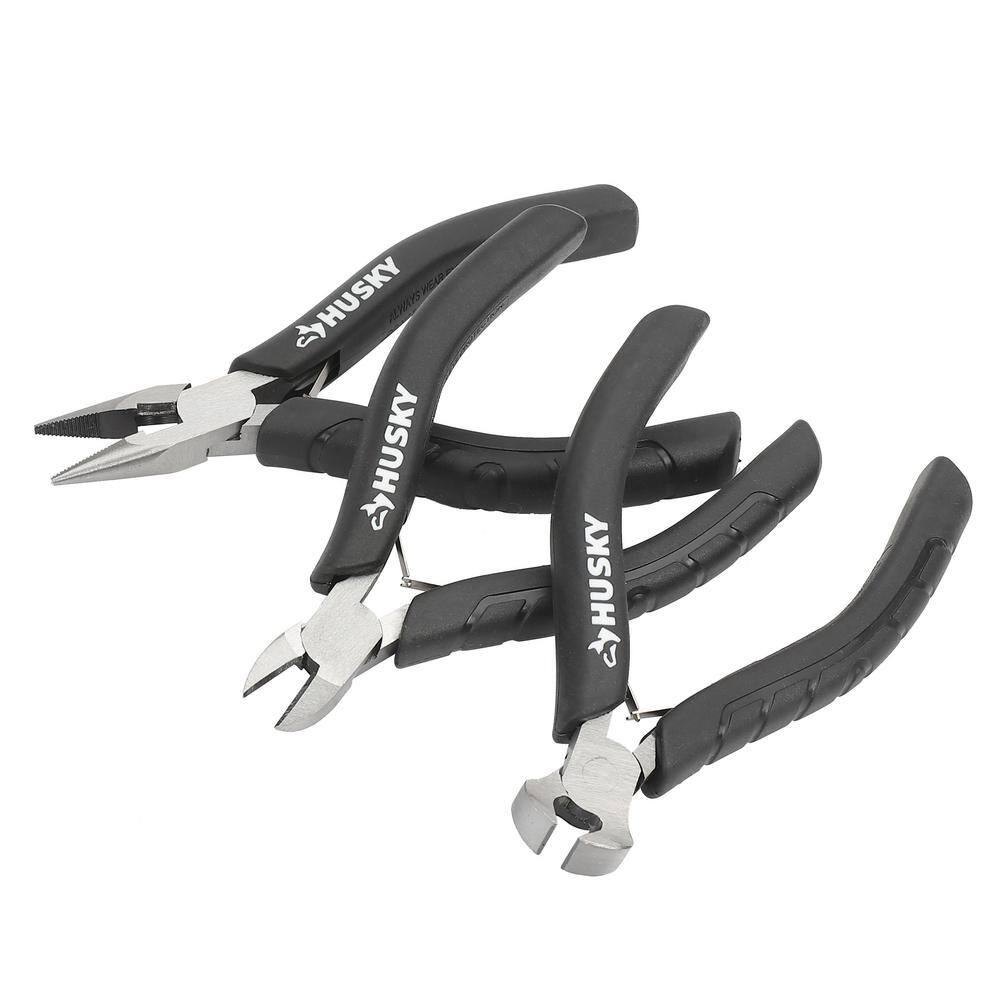 Husky Mini Pliers Set (3-Piece) 90149