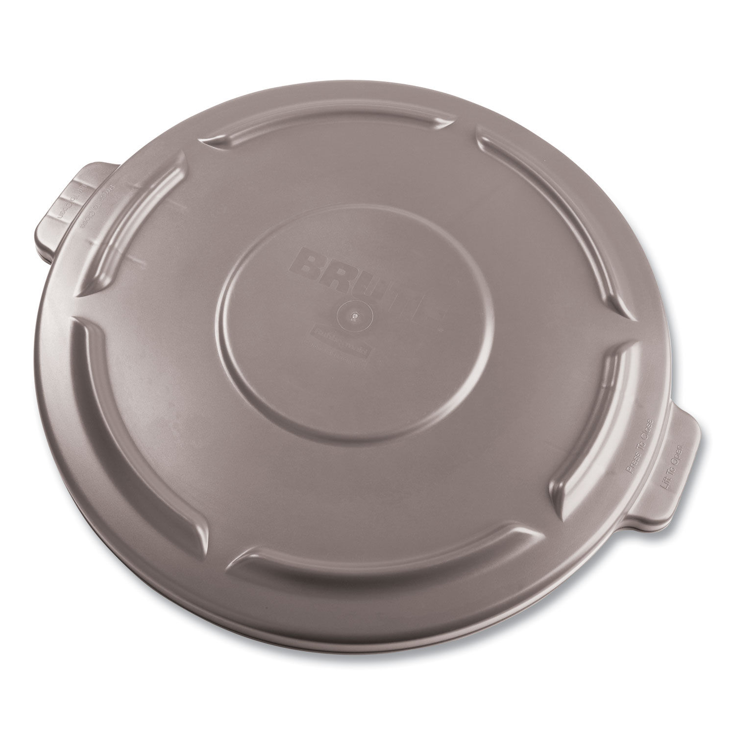 Round Flat Top Lid by Rubbermaidandreg; Commercial RCP263100GY