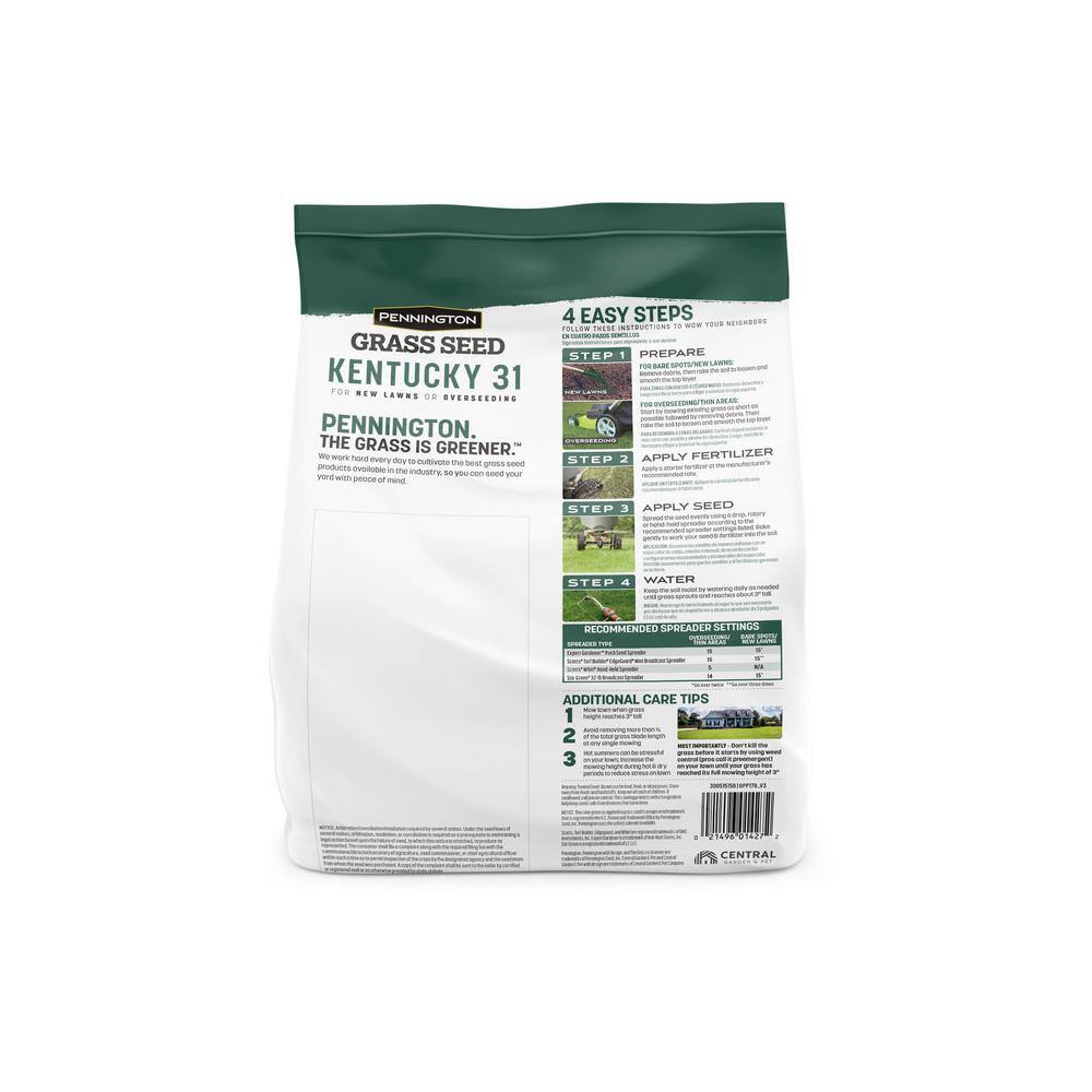 Pennington 3 lbs. KY 31 Fescue Grass Seed 100516048