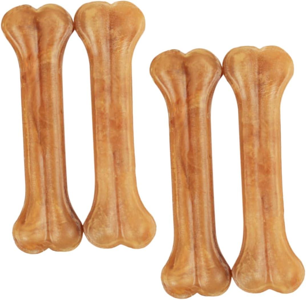 8 Pcs 2 Dog Food Teeth Cleaning Bone Talking Dog Toy Tough Dog Toys Dog Treat Toy Pet Dog Chew Toy Rubber Dog Toys Puppy Chew Toys Dog Stick Toy Dog B