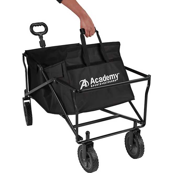 Academy Sports + Outdoors Folding Sports Wagon with Removable Bed