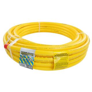 HOME-FLEX 34 in. IPS x 100 ft. DR 11 Underground Yellow Polyethylene Gas Pipe 19-0711100