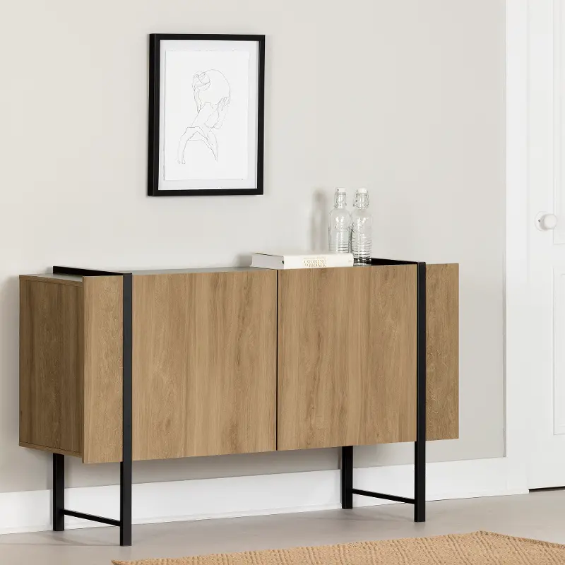 Mezzy Light Brown Sideboard