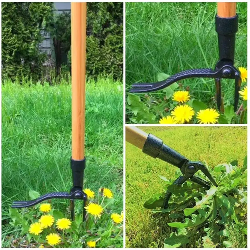 Upright Weed Puller Manual Weed Remover Hand Weeder Tool For Garden Gardening Hand Tools For Convenient Weed Removal Without